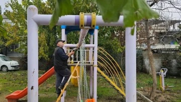 K&ouml;şk'te &ccedil;ocuk parkları yenileniyor
