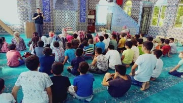K&ouml;şk&rsquo;te &ccedil;ocuklar yaz tatilini en iyi şekilde değerlendiriyor