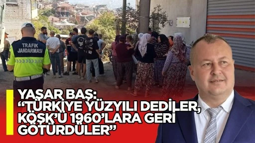 K&ouml;yl&uuml;ler yol kapattı   