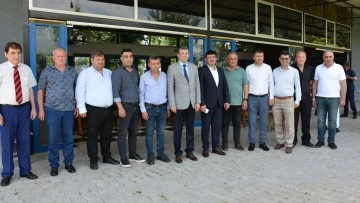 K&uuml;nkc&uuml;, oda başkanları ile bir araya geldi
