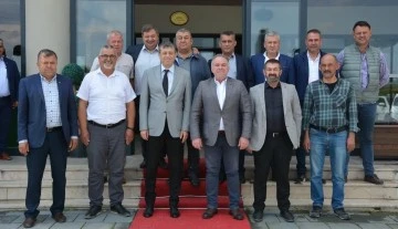 K&uuml;nk&ccedil;&uuml;, oda başkanları ve y&ouml;netimleriyle bir araya geldi