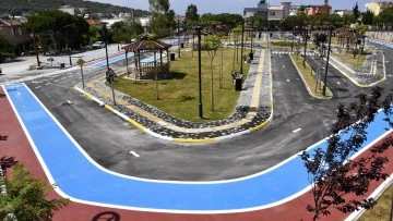 Kuşadalı minikler Trafik Eğitim Parkı'na kavuşuyor