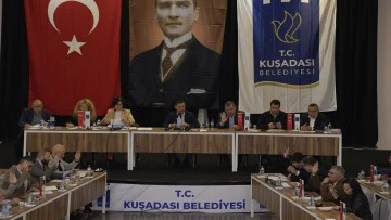 Kuşadası Belediye Meclisi yılın son toplantısını ger&ccedil;ekleştirdi