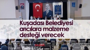 Kuşadası Belediyesi arıcılara malzeme desteği verecek