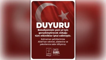 Kuşadası Belediyesi d&uuml;zenleyeceği t&uuml;m yılbaşı etkinliklerini iptal etti