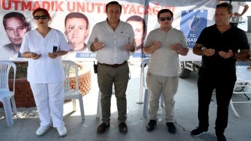 Kuşadası Belediyesi g&ouml;rev şehitlerini unutmadı