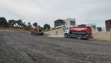 Kuşadası Belediyesi il&ccedil;ede &ccedil;alışmalarını s&uuml;rd&uuml;r&uuml;yor