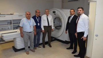 Kuşadası Devlet Hastanesi&rsquo;nde Yeni Tomografi Cihazı hizmete girdi