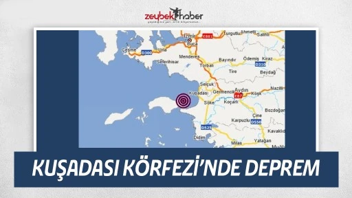 Kuşadası K&ouml;rfezi'nde deprem