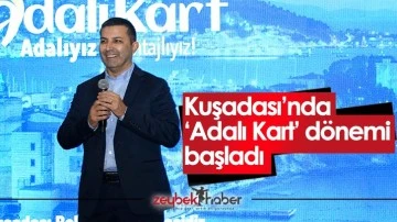 Kuşadası&rsquo;nda &lsquo;Adalı Kart&rsquo; d&ouml;nemi başladı