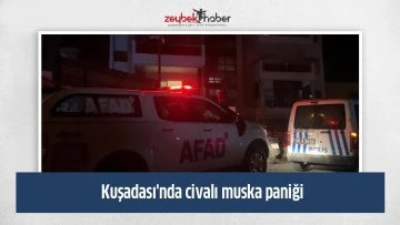 Kuşadası'nda civalı muska paniği