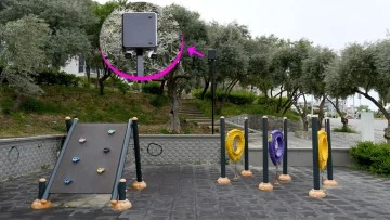 Kuşadası&rsquo;nda &ccedil;ocuk parkları g&uuml;venli hale getiriliyor