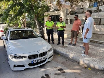 Kuşadası&rsquo;nda drift yapan alkoll&uuml; s&uuml;r&uuml;c&uuml;ye 26 bin lira ceza