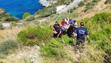 Kuşadası&rsquo;nda hayrete d&uuml;ş&uuml;ren olay