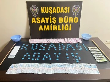 Kuşadası'nda kumar operasyonu: 16 g&ouml;zaltı