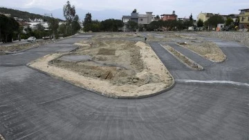 Kuşadası'nda Trafik Eğitim Parkı&rsquo;nda &ccedil;alışmalar s&uuml;r&uuml;yor