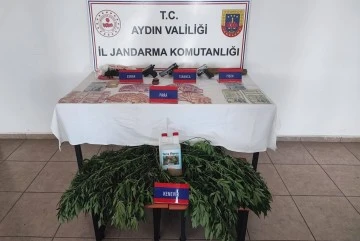 Kuşadası&rsquo;nda uyuşturucu baskını