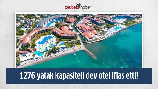 Kuşadası'ndaki 1276 yatak kapasiteli dev otel iflas etti!