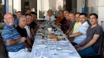 Kuşadası Sanayi Sitesi&rsquo;nden Başkan G&uuml;nel&rsquo;e teşekk&uuml;r kahvaltısı