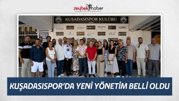 KUŞADASISPOR&rsquo;DA YENİ Y&Ouml;NETİM BELLİ OLDU