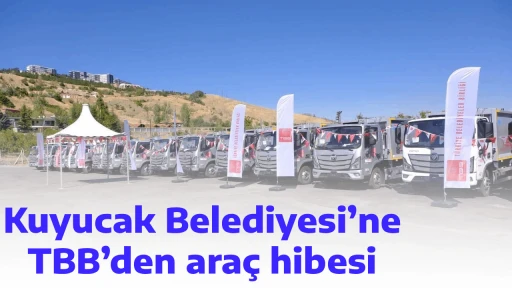 Kuyucak Belediyesi&rsquo;ne TBB&rsquo;den ara&ccedil; hibesi