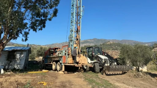 Kuyucak&rsquo;ın iki mahallesinde sondaj &ccedil;alışmaları tamamlandı