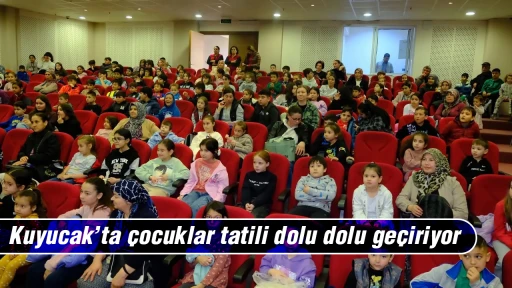 Kuyucak’ta çocuklar tatili dolu dolu geçiriyor