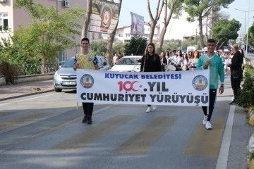 Kuyucak&rsquo;ta Cumhuriyet Y&uuml;r&uuml;y&uuml;ş&uuml; ger&ccedil;ekleşti