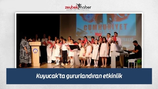 Kuyucak'ta gururlandıran etkinlik