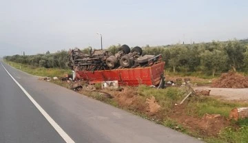 Kuyucak&rsquo;ta trafik kazası: 1 yaralı