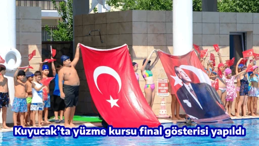 Kuyucak&rsquo;ta y&uuml;zme kursu final g&ouml;sterisi yapıldı