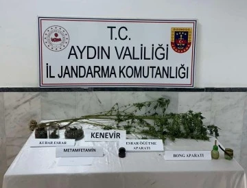 Kuyucak&rsquo;taki iki şahsın evinde uyuşturucu madde ele ge&ccedil;irildi