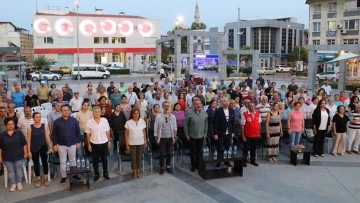 Madımak olaylarında hayatını kaybedenler S&ouml;ke&rsquo;de anıldı