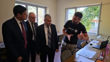 Mastaura Antik Kenti protokol&uuml; ağırladı