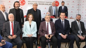 MHP Aydın&rsquo;da bayram yoğunluğu