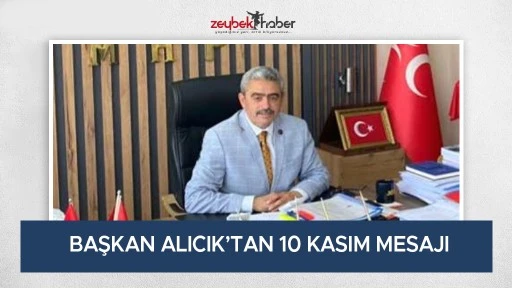 MHP Aydın İl Başkanı Haluk Alıcık  &ldquo;101. yaşını gurula kutladığımız T&uuml;rkiye Cumhuriyetimiz ve varlık borcumuz başta olmak &uuml;zere, kim ne s&ouml;ylerse s&ouml;ylesin, Gazi Mustafa Kemal Atat&uuml;rk&rsquo;e &ccedil;ok şey bor&ccedil;luyuz."