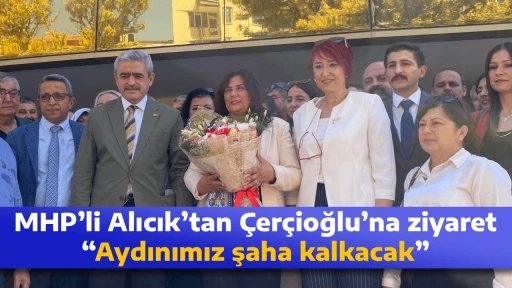 MHP&rsquo;li Alıcık&rsquo;tan &Ccedil;er&ccedil;ioğlu&rsquo;na ziyaret, &ldquo;Aydınımız şaha kalkacak&rdquo;
