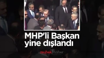 MHP'li Başkan yine dışlandı