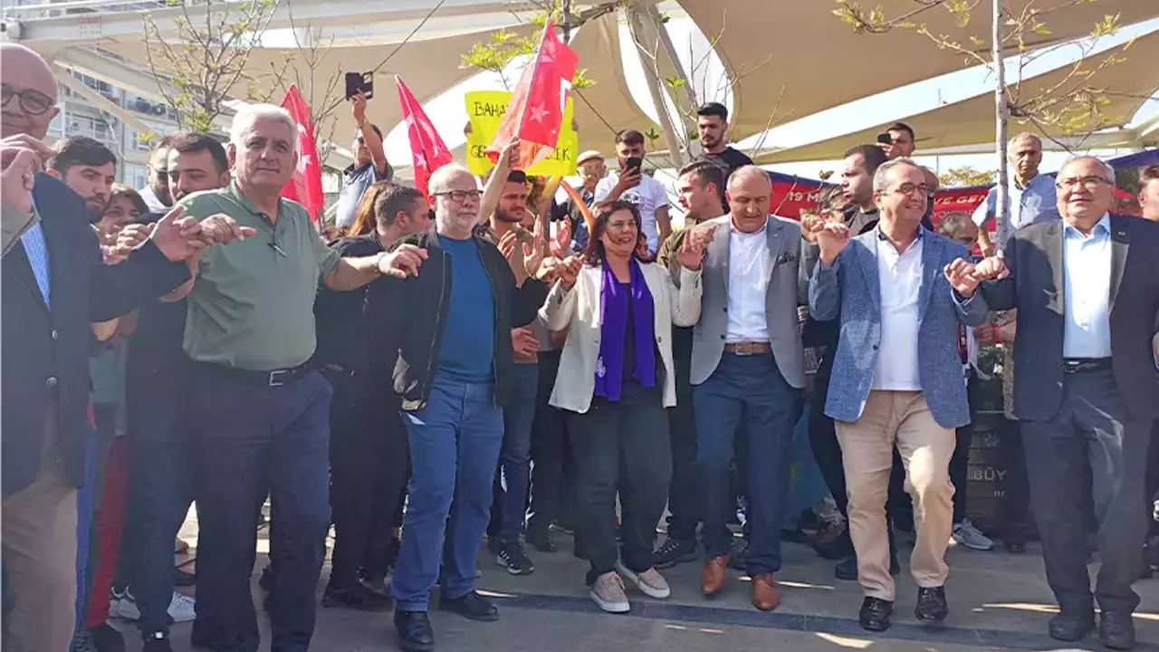 Millet İttifakı'ndan Aydın&rsquo;da g&ouml;vde g&ouml;sterisi