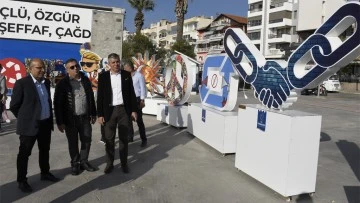 Milletin hayali Kuşadası&rsquo;nda sanata d&ouml;n&uuml;şt&uuml;