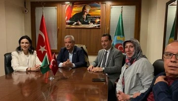 Milletvekili Adayı Sarıbaş, Ziraat Odası ile esnafları ziyaret etti