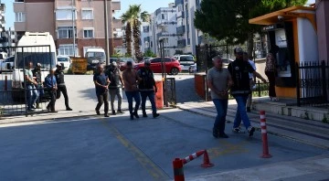 Milli Park Operasyonu'nun ş&uuml;phelileri S&ouml;ke Adliyesi&rsquo;ne getirildi