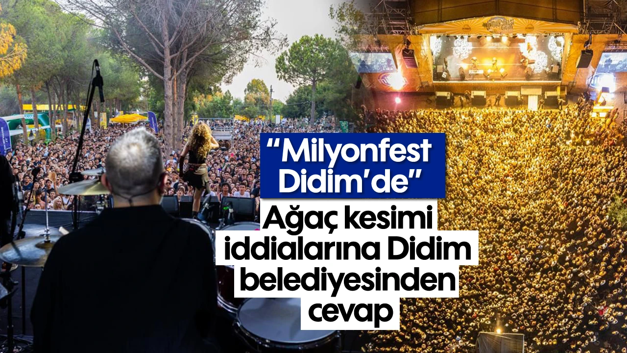 'Milyonfest Didim&rsquo;de' ağa&ccedil; kesimi iddialarına Didim belediyesinden cevap