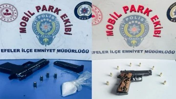 Mobil Park Ekipleri, su&ccedil;lulara g&ouml;z a&ccedil;tırmıyor