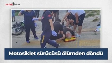 Motosiklet s&uuml;r&uuml;c&uuml;s&uuml; &ouml;l&uuml;mden d&ouml;nd&uuml;