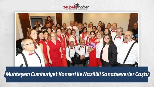 Muhteşem Cumhuriyet Konseri ile Nazillili Sanatseverler Coştu