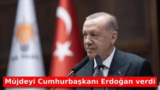 M&uuml;jdeyi Cumhurbaşkanı Erdoğan verdi
