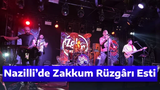 Nazilli&rsquo;de Zakkum R&uuml;zg&acirc;rı Esti