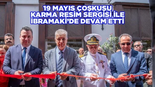 19 MAYIS ÇOŞKUSU KARMA RESİM SERGİSİ İLE İBRAMAKİ’DE DEVAM ETTİ