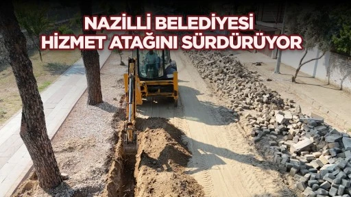 YOL, PARK, ALTYAPI &Ccedil;ALIŞMALARI EŞ ZAMANLI DEVAM EDİYOR